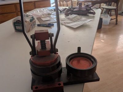 heavy duty button maker