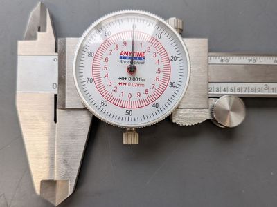 Dial Caliper 6" / 150mm Dual Reading Scale