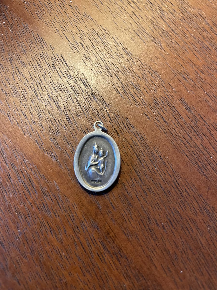 Vintage religious pendant charm Jewelry