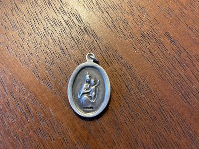 Vintage religious pendant charm Jewelry