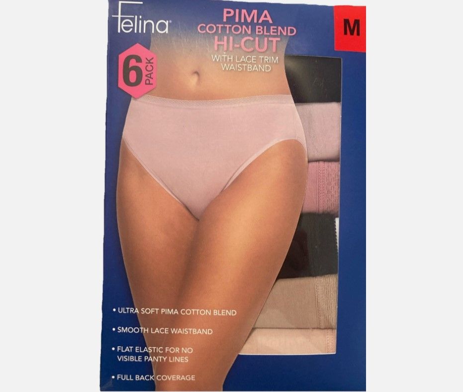 Felina Women's Hi-Cut 6-Pack 1840871 #103479