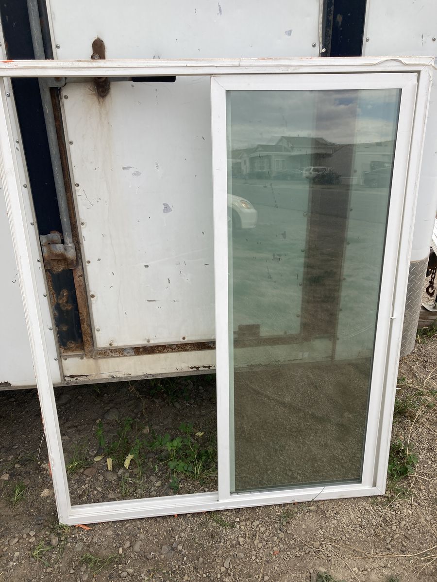 White Used Window
