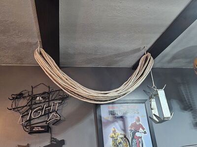 Boat anchor rope and chain