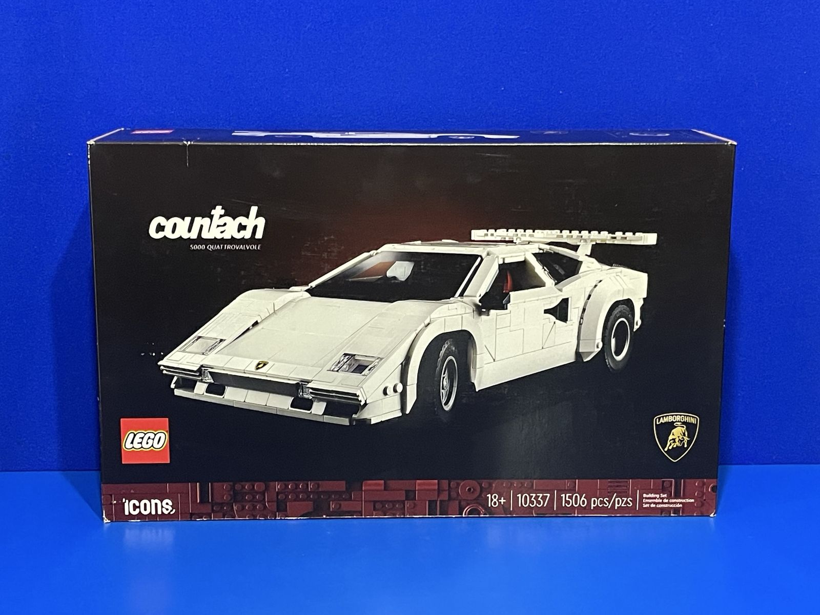 LEGO Icons 10337 Lamborghini Countach 5000 Quattrovalvole