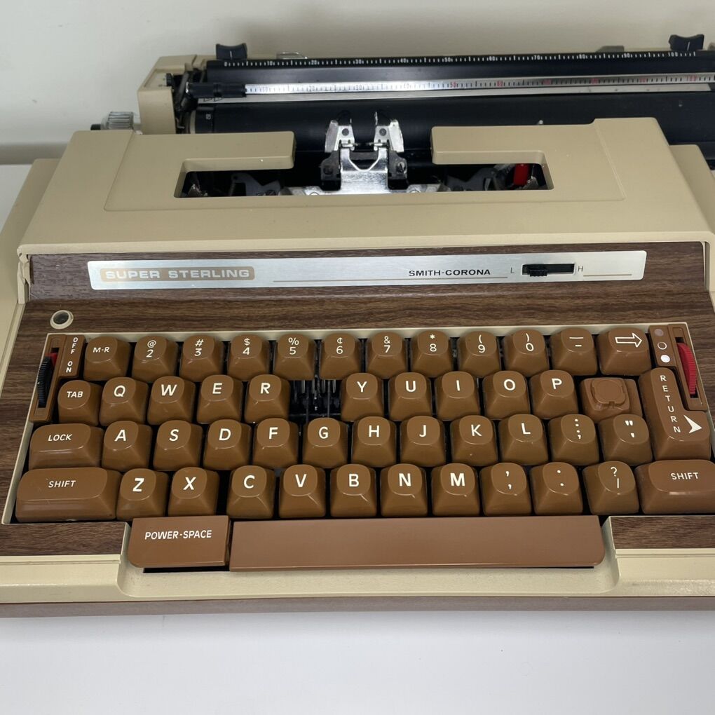 Smith Corona Super Sterling Typewriter Electric
