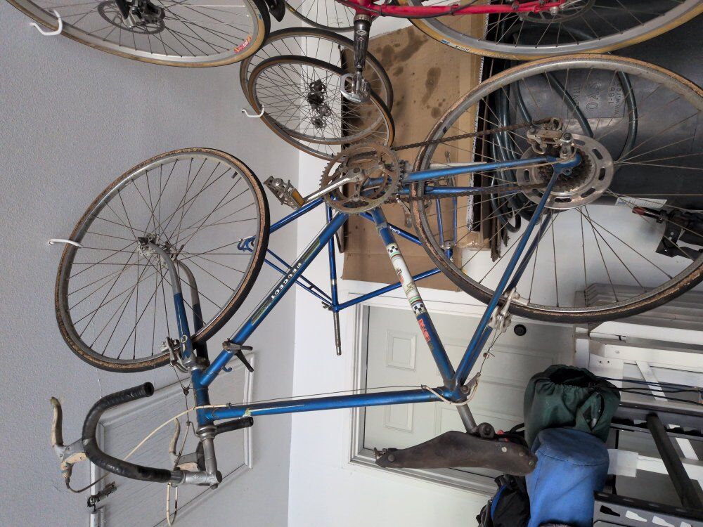 56cm vintage Peugeot record du monde steel bicycle