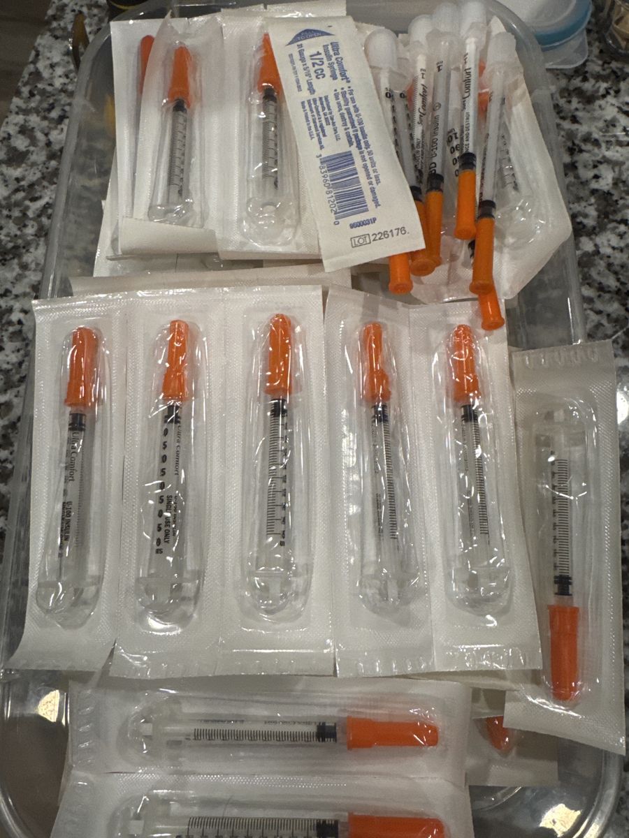 Insulin Syringes 184 ct