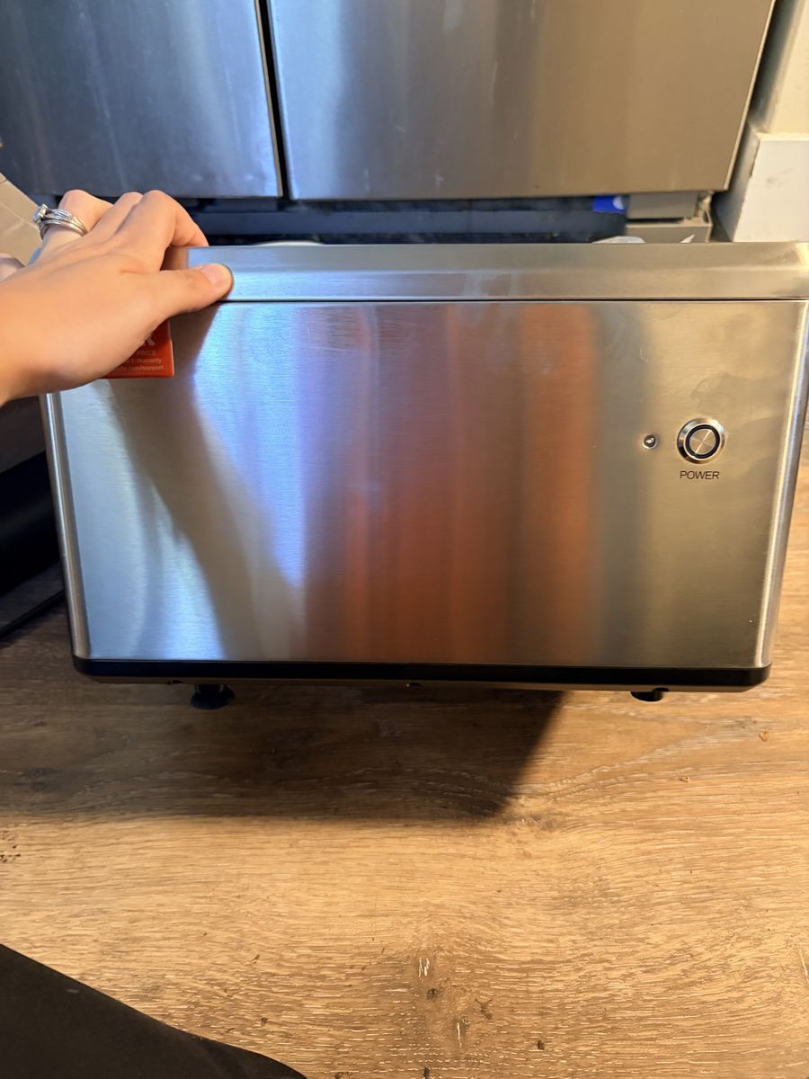 Vevor Automatic Ice Maker Stainless Steel Countertop 24H Cycle