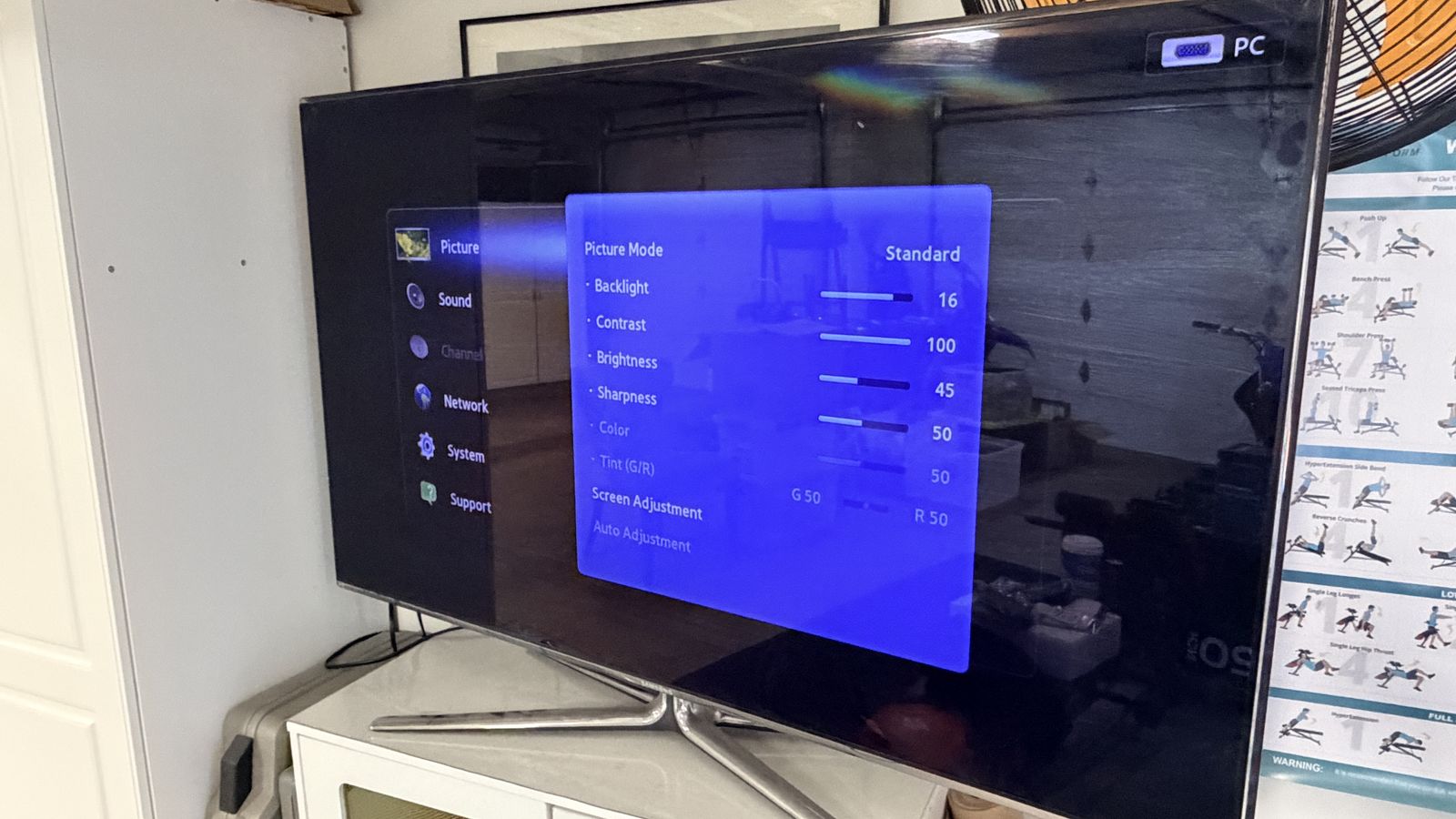 55 3D TV, 3D BluRay, Bose Cinemate, Roku & Movies