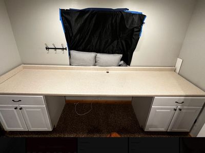 MDF Countertop With Two Cabinets