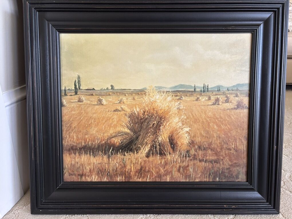 Wheat Harvest Framed Artwork