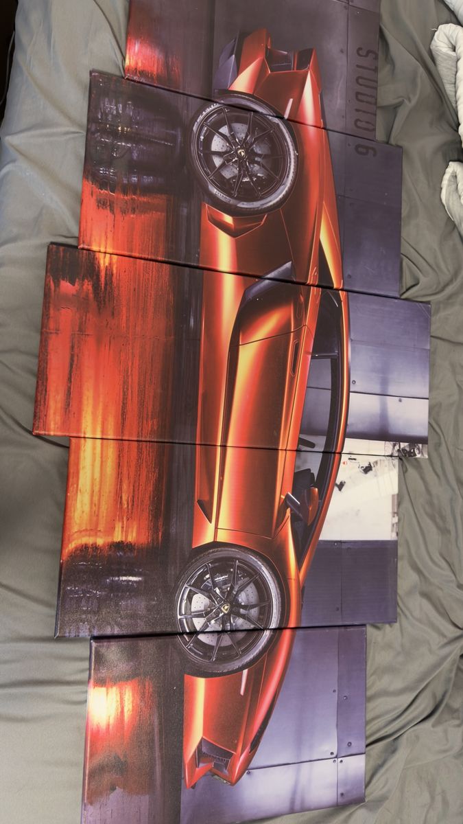 Lamborghini 5-Piece Canvas Wall Art
