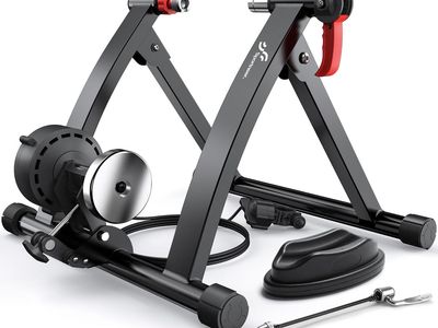 Sportneer Bike Trainer - Magnetic Stationary Bike Stand for 26-28" & 700C Wheels