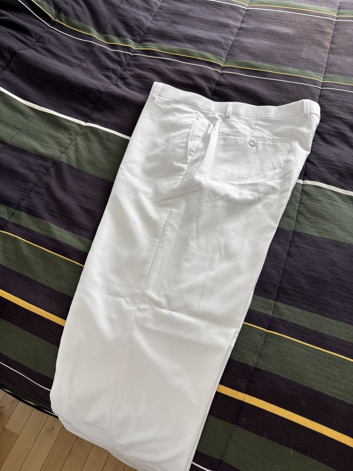 White Temple Pants