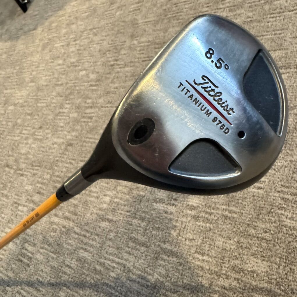 Titleist Titanium 975D 8.5 Driver Proforce 65 Gold