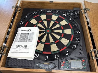 Electronic dart board