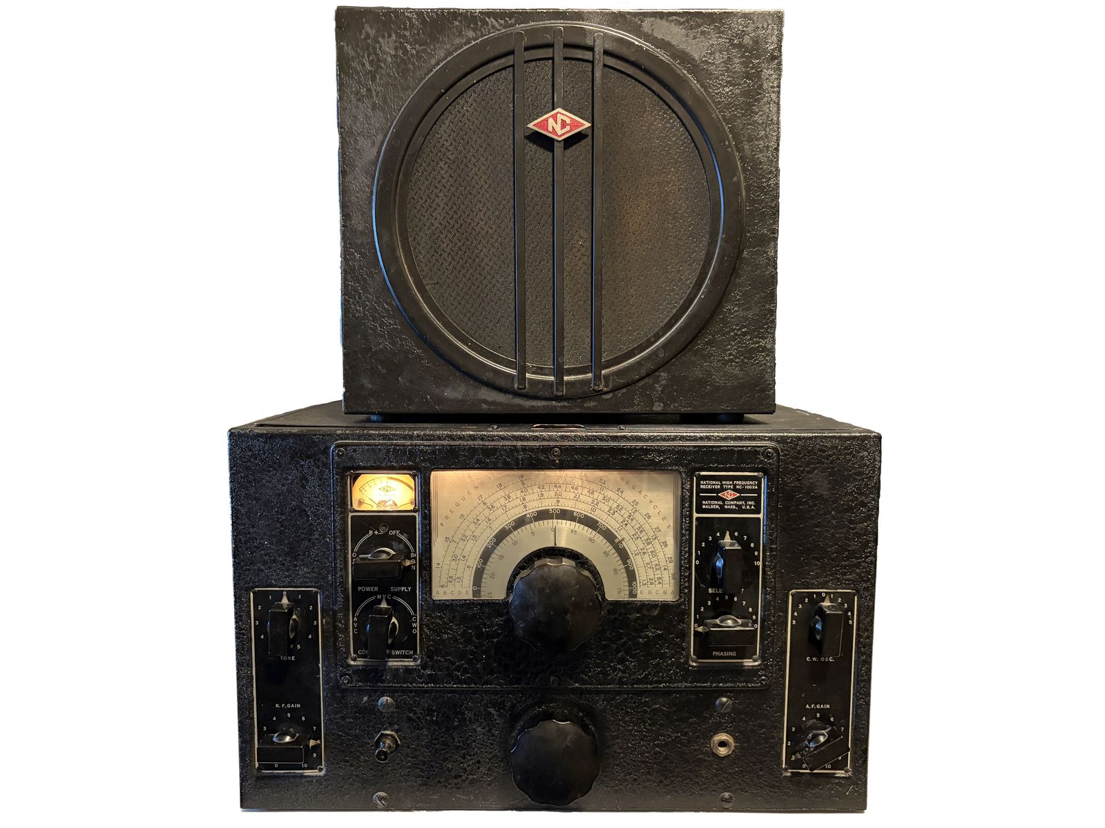 National NC-100XA radio from 1940's