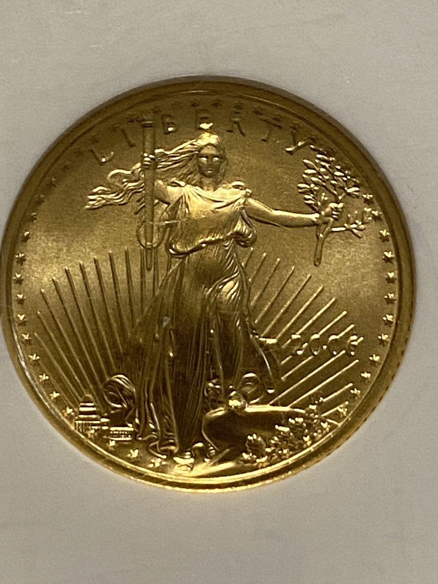 2006 $5 American Gold Eagle NGC MS70