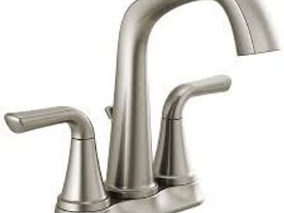 Delta Larkin Two Handle Centerset Bathroom Faucet 25890LF #99401