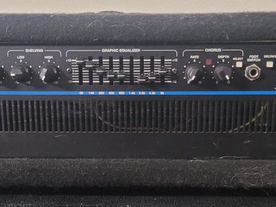 Fender BXR 200 Bass Extended Range Amplifier Head 200W