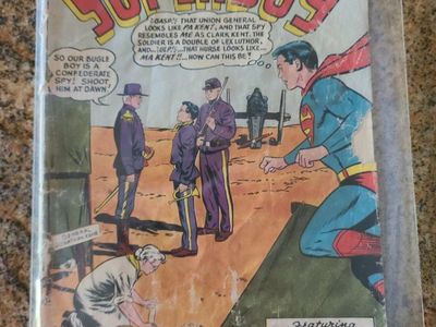 Superboy #91 DC Comics September 1961 - Civil War Time-Trip Vintage Comic Book