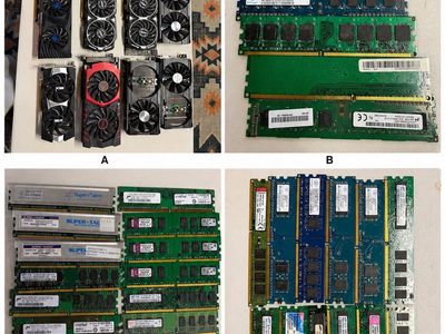 Computer Parts Bundle – GPUs, RAM, Motherboards, Mining Rig & Power Supplies