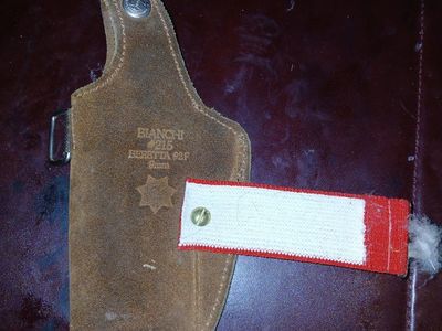 Bianchi #215 Leather Holster for Beretta 92F 9mm