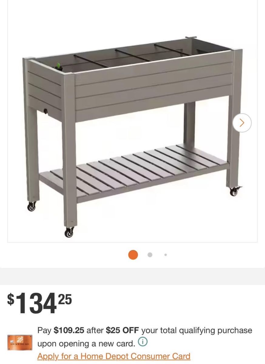 Raised garden bed