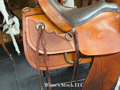 16" Hereford/Tex Tan - Roping Saddle