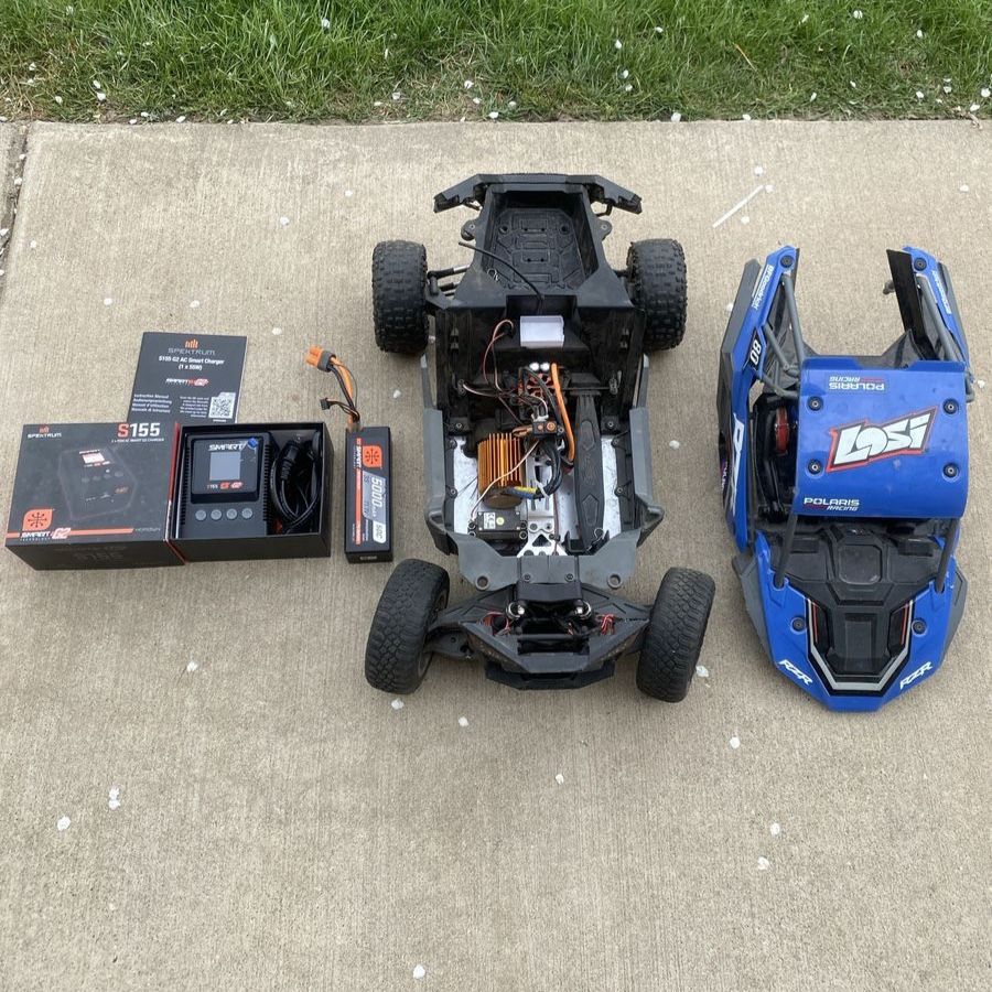 Rc Car Losi Rzr NO TRANSMITTER OR RECIVER