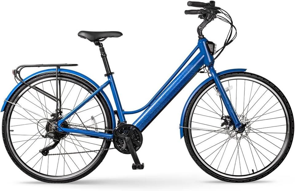 Jetson Journey 2.0 Adult Electric Bike, Pedal Assist,16mph, Blue