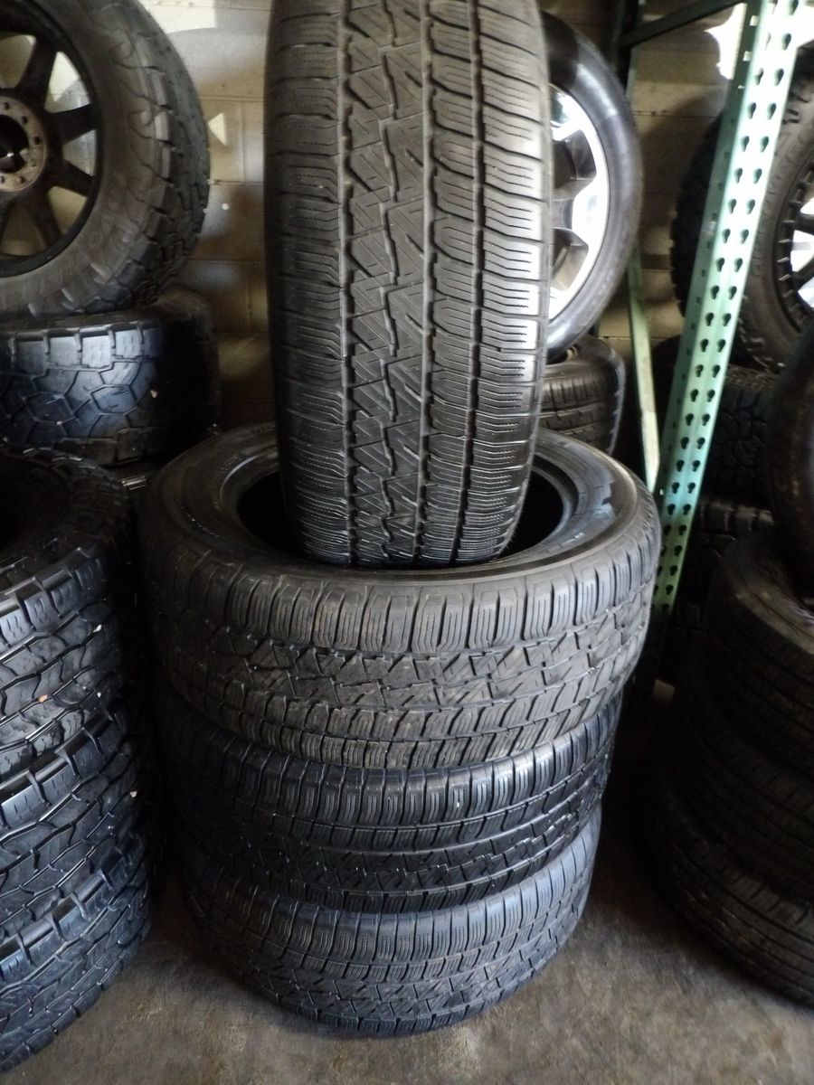 275/55R20 NITTO MOTIVO 365 SET OF USED TIRES