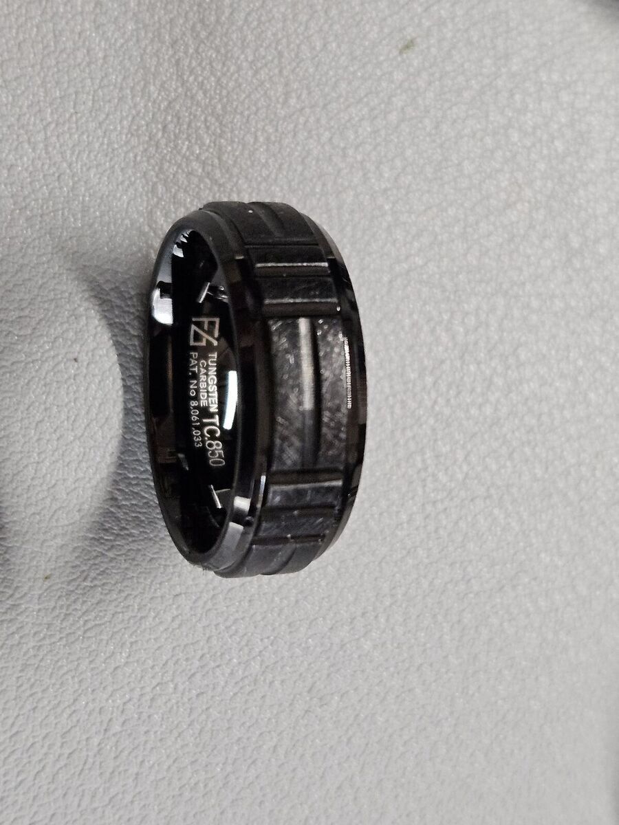 New Men's Frederick Goldman/Triton Tungsten Carbide Ring Size 10