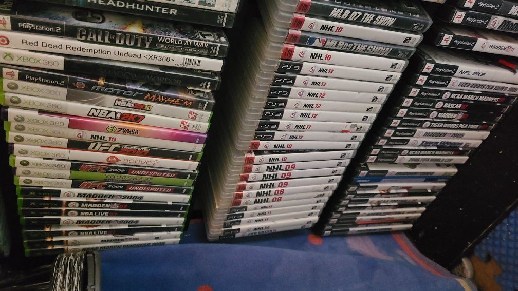 Xbox PlayStation games $5 each