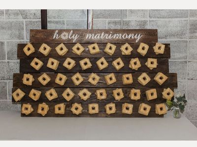 Wedding Donut Board For Recepion