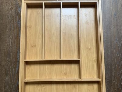 Adjustable Cutlery Tray, Or Drawer Organizer