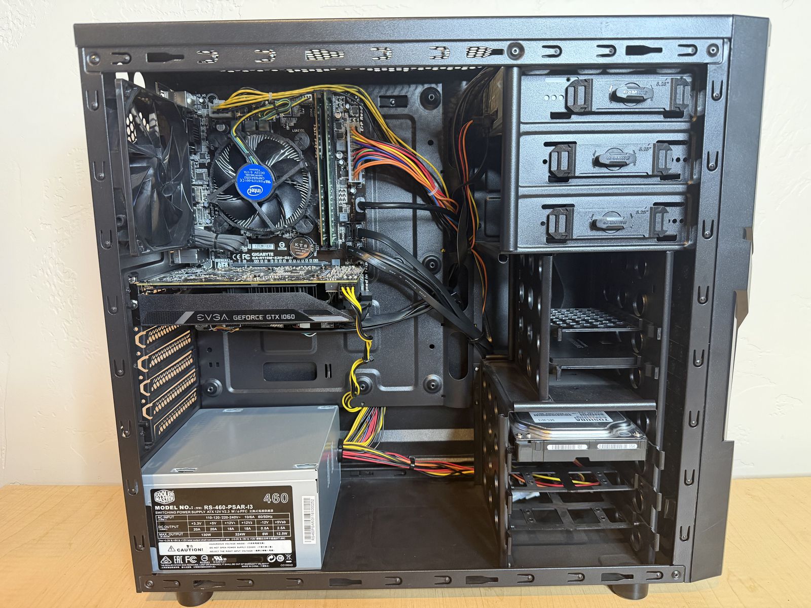 HOTEL Custom Gaming computer with GTX 1060 and Windows 11