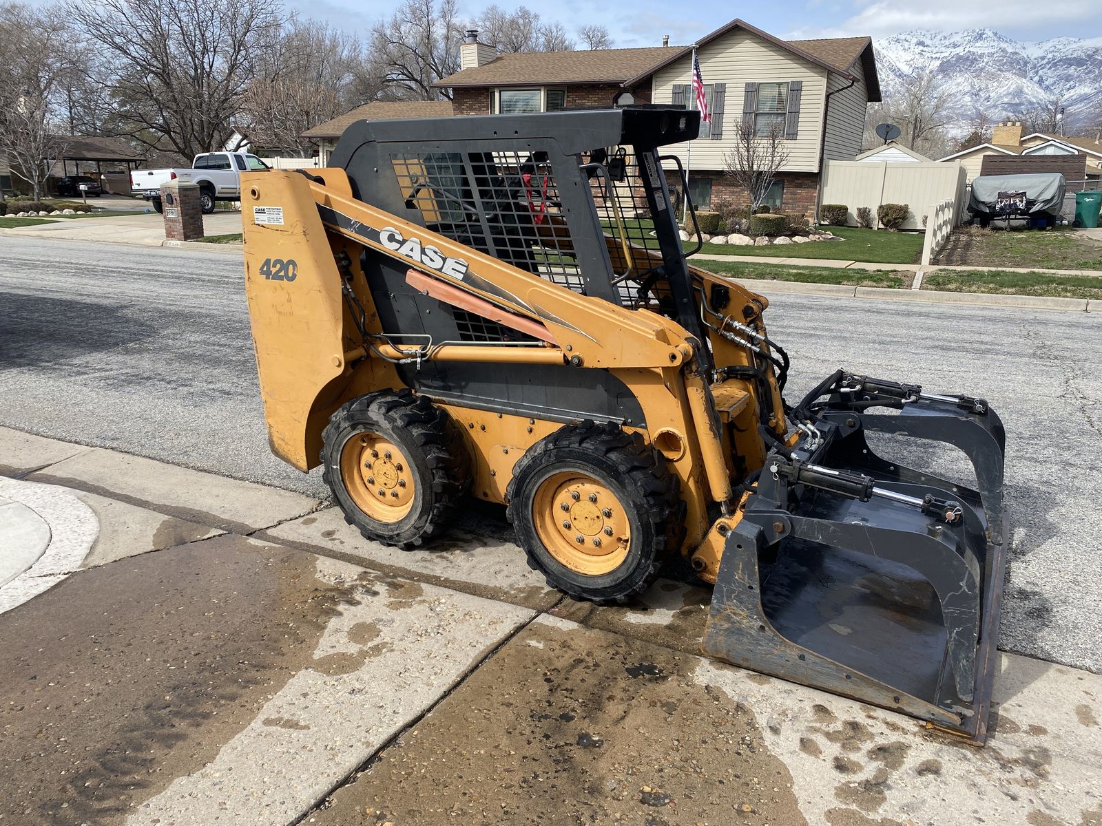 Case 420 Skid Steer Loader