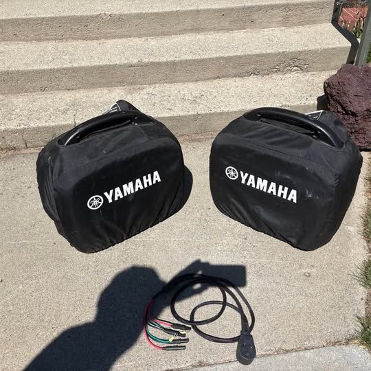 Yamaha Generators: 2 generators model “EF2000iSv2”