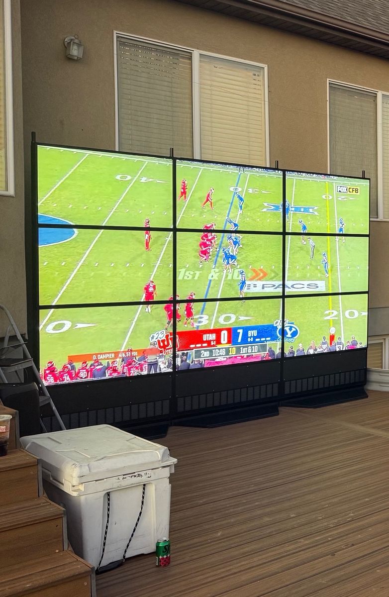 Ten Ft LCD Movie Screen For Rent