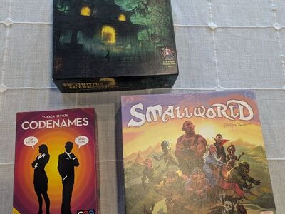 Set of Three Board Games