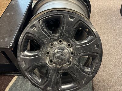 Black 20” Dodge Wheels