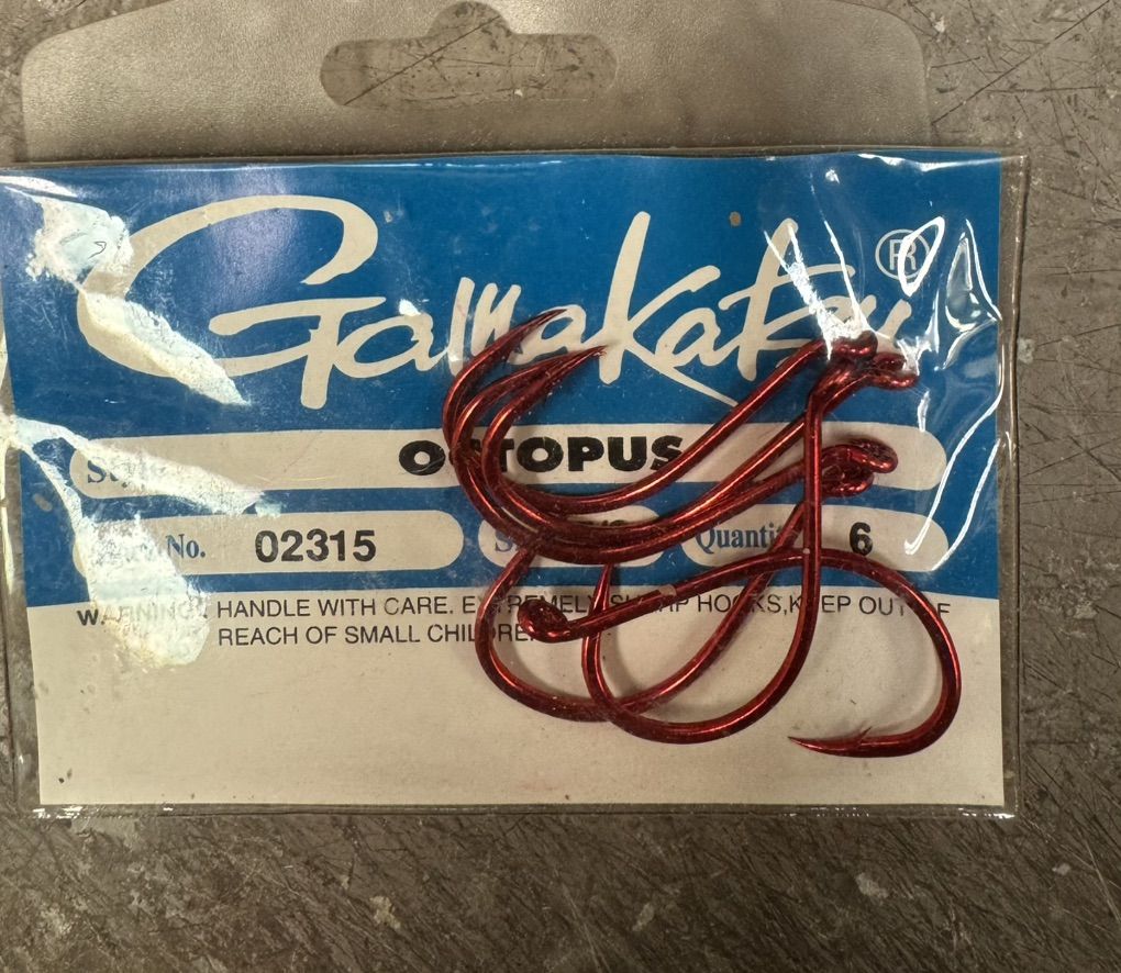 Gamakatsu 5/0 Hooks