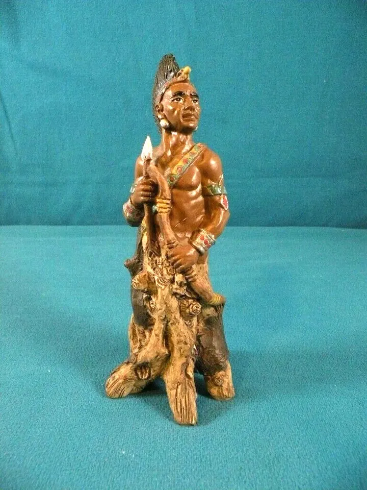 American Frontier Limited Edition Hand Painted Statue.