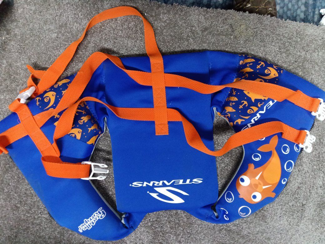 Childs Life Jacket Up to 50 Lb Great Condition!