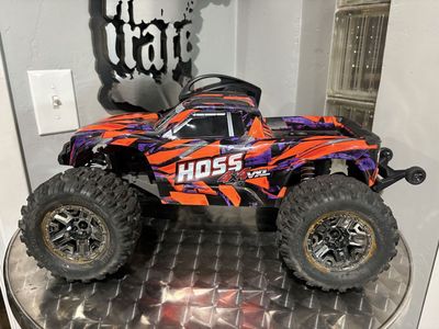 Clean Traxxas Hoss Vxl