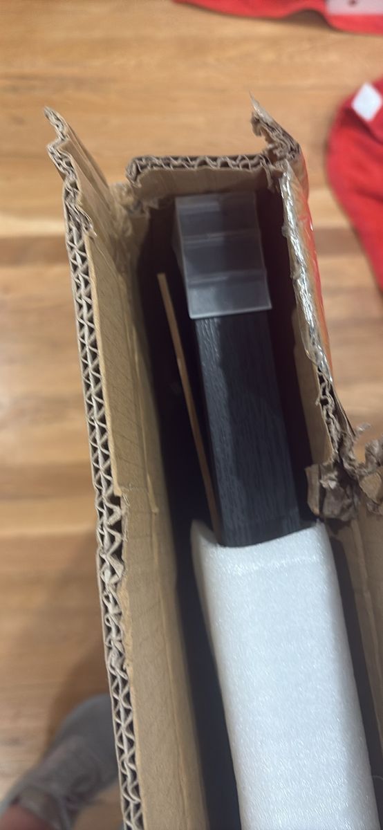 New Black Door Frame Piece Trim for Window/Door Installation, Wood Finish