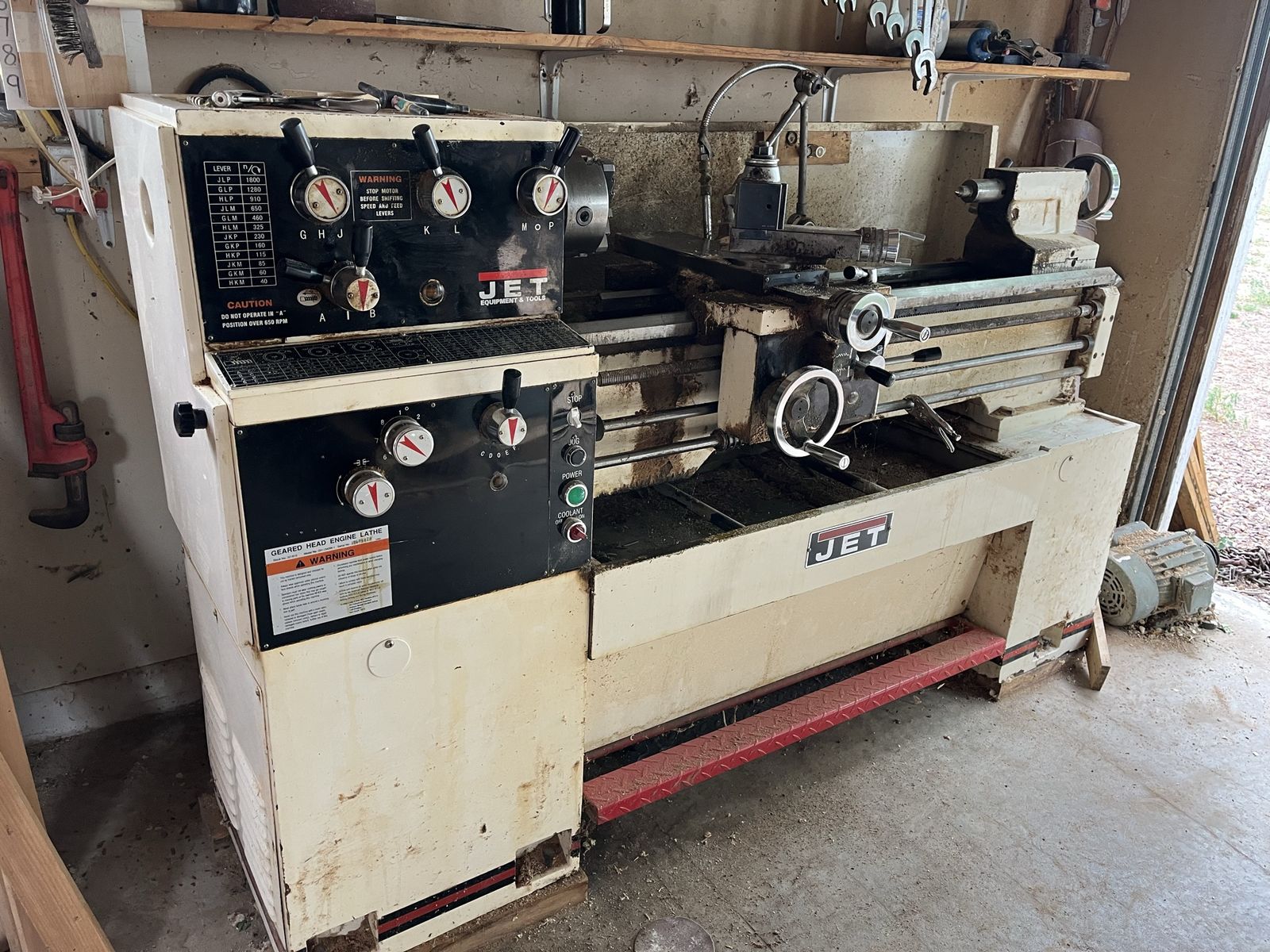 Jet Metal Lathe