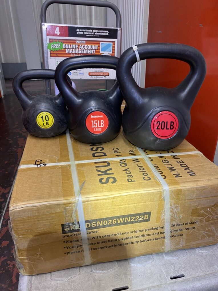 KETTLEBELL STARTER SET weight traing