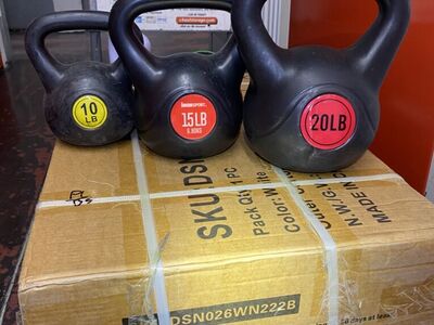 KETTLEBELL STARTER SET weight traing